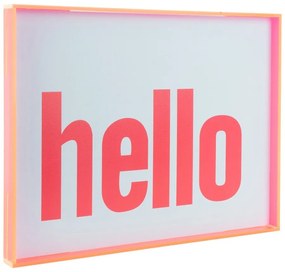 Kép 41x31 cm Hello – PT LIVING