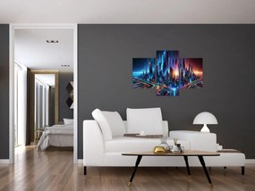 Kép - A jövő városa (90x60 cm)