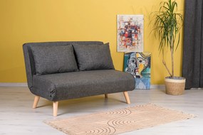 Kanapé futon Fillie (sötétszürke). 1073398