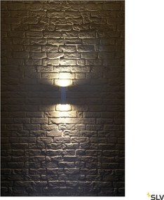 SLV 229532 THEO Modern Kültéri Fali Lámpa Átlátszó, Szürke GU10 IP44