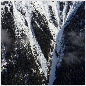 Poszterek 100x100 Kanadai hegyoldalak