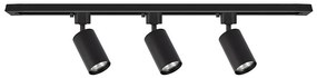 Sínrendszeres spotlámpa TIGER 3xGU10/10W/230V fekete