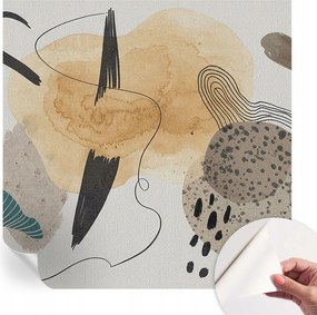 Dekoratív öntapadós fotótapéta Absztrakt kompozíció 250x250 cm