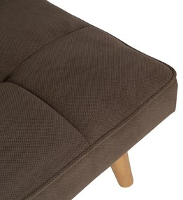 Barna zsenília kinyitható kanapé 175 cm – Ixia