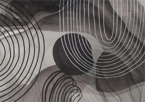 Dekoratív fotótapéta falra Könnyű összeszerelés Harmónia formák 208x146 Ragasztó