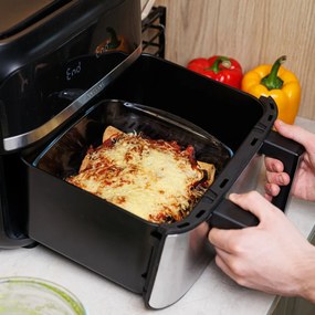 Pyrex Üveg sütőtál, négyzet alakú, 2,2 l, 25 x 22x 7 cm, 2,2 l