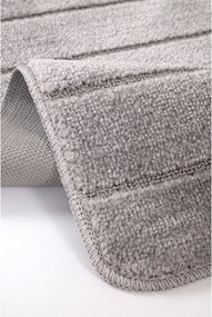 Szürke fürdőszobai kilépő szett 2 db-os 50x80 cm Yeni Cizgli – Foutastic