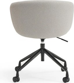 Világosszürke kárpitozott irodai szék Add – Teulat