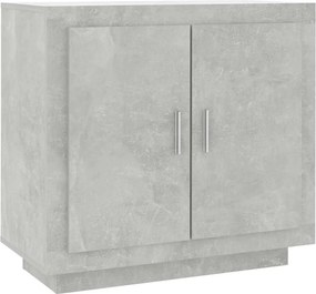 vidaXL betonszürke szerelt fa tálalóasztal 80 x 40 x 75 cm