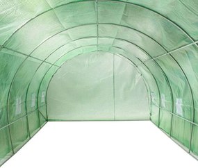 Fólia melegház 3x6x2 m (váz+fólia)