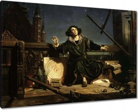 Vászonkép 100x70 Csillagász Kopernikusz Beszélgetés