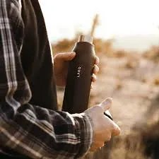 Antibakteriális termosz LARQ, Obszidiánfekete 500 ml - LARQ