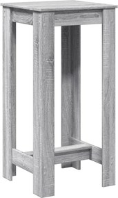 vidaXL szürke sonoma színű szerelt fa bárasztal 51 x 50 x 103,5 cm
