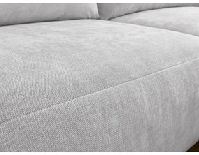 Világosszürke sarokkanapé Aden – Bobochic Paris