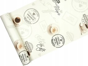 Tapéta A Konyhåba Kåvéscsészék