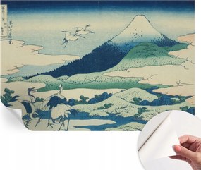 Öntapadós fotótapéta Nappaliba és Hálószobába Daruk és hegyek 104x70