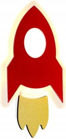 Aca Lighting fali lámpa Led 5.5W 3000K 385lm Nasa piros Mdf 24X13X