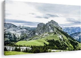 Kép - hegycsúcsok (90x60 cm)