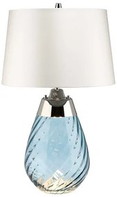 Elstead LENA-TL-S-BLUE-OWSS- LED Asztali lámpa 1xE27/60W/230V+1xGU10/7W kék/fehér