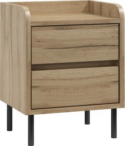 Éjjeliszekrény N9 Komód Éjjeli Asztal Craft Arany