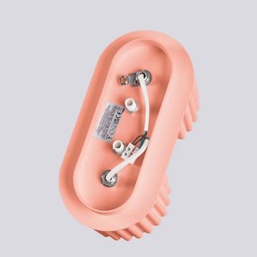 Sollux SL.1825 - AURA spotlámpa 2xGU10/10W/230V rózsaszín