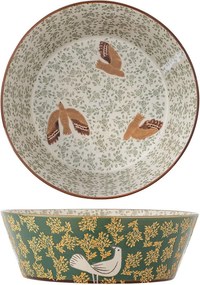 Zöld kerámia tál ø 28 cm Hezha – Bloomingville