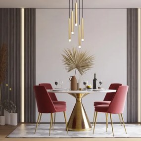 Rabalux 72361 - Csillár zsinóron RAMIRA 5xG9/5W/230V arany