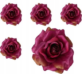 5x Sonia Rózsák Művirágok nádfejek Rózsák csomókhoz Mesterséges