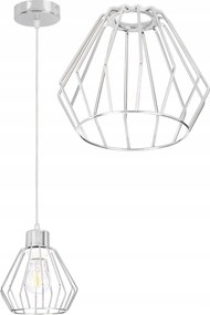 Mennyezeti függeszték lámpa túlnyúlás Loft csillár huzal E27