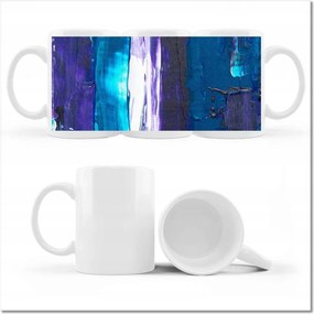 Nyomott mintás bögre Absztrakt Hattyú