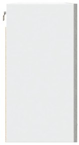 betonszürke szerelt fa függő szekrény 80 x 31 x 60 cm