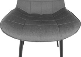 Szék, szürke/fekete, SARIN