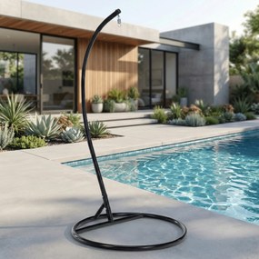 Állvány a függőágyra, fekete, OTAN NEW TYP 2