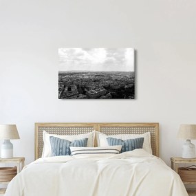 Kép - Házak háztetői Párizsban (90x60 cm)