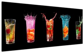 Az italok képe (120x50 cm)