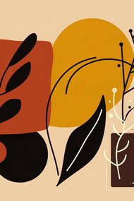 Poszter 61x91,5cm Meleg kontúrok