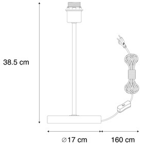 Klasszikus asztali lámpa sárgarézből - Kaso
