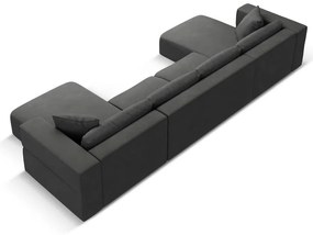 Sötétszürke sarokkanapé ("U" alakú) Esther – Milo Casa