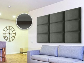 Kárpitozott panel Soundless 40x30 cm (szürke). 1068530