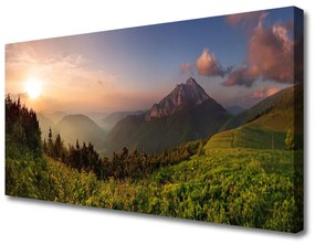 Vászonkép falra Mount Forest Nature 140x70 cm