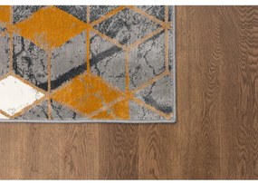 Okkersárga-szürke szőnyeg 200x280 cm Soft – FD