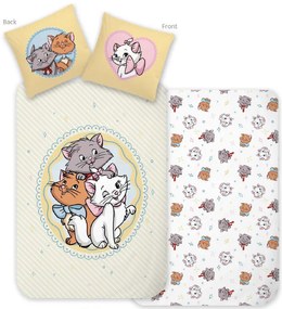 Disney Classics Macskarisztokraták Cute ágyneműhuzat 140×200cm, 70×90 cm