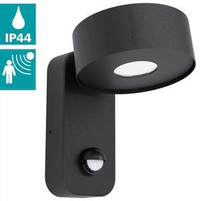 Eglo 98738 - LED kültéri fali lámpa érzékelővel PALOSCO LED / 6W / 230V IP44