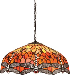 Endon DRAGONFLY FLAME 64082 Függőlámpa 3x60W/E27 IP20
