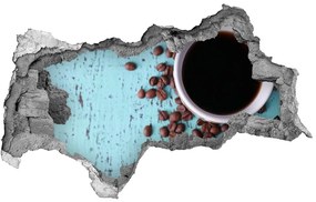 3d-s lyukat fali matrica Fekete kávé nd-b-71051181