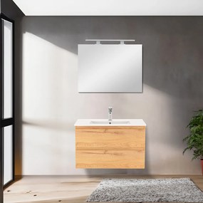 Vario Forte 80 alsó szekrény mosdóval tölgy-tölgy