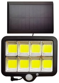 LED Napelemes reflektor érzékelővel INTEGRA LED/3W/3,7V IP44 + távirányító