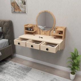 Polina Beige kozmetikai asztal