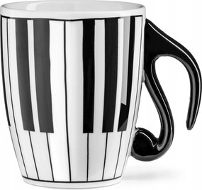 Zenei Bögre Billentyűk Kottával Tökéletes Ajándék Zenerajongóknak