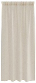Függönyök függönyökkel 2 pcs Homok Poliészter
